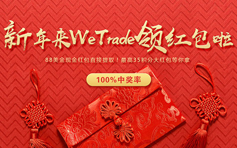 WeTrade众汇新春专“鼠”红包大放送，100%中奖，开启一年好运！